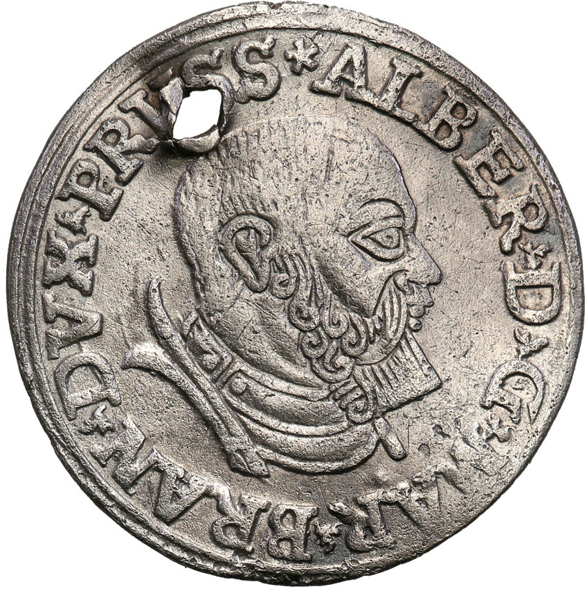 Prusy Książęce. Albrecht Hohenzolern. Trojak (3 grosze) 1535, Królewiec